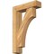 Ekena Millwork Westlake Block Rough Sawn Bracket w/ Offset Brace, Western Red Cedar, 6"W x 22"D x 34"H BKT0604X22X34WTL05RWR - alternate 1